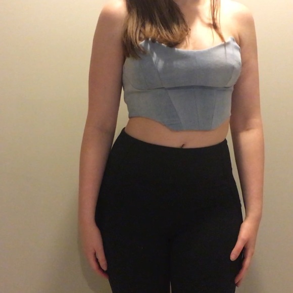 Jeans corset top - Picture 3 of 4